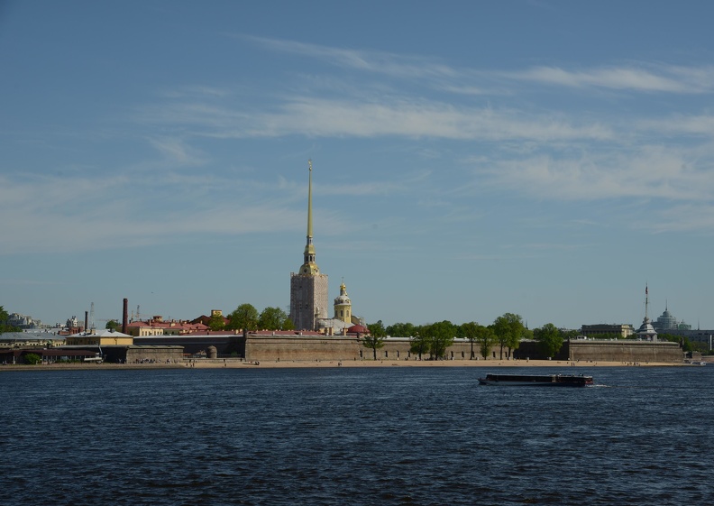Peter and Paul Fortress from the Strelka.JPG
